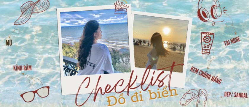 Checklist đồ đi biển