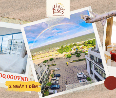 COMBO NGHỈ DƯỠNG VIEW BIỂN CHỈ TỪ 1,200,000Đ/ PHÒNG