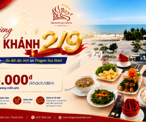 Quốc khánh 2/9 Sầm Sơn – Tặng vé nghệ thuật & pháo hoa